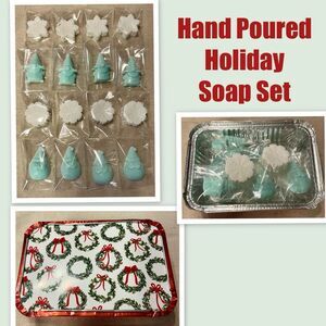 Hand Poured Holiday Soap Set